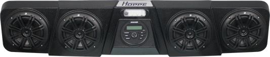 Hoppe Audio Mini Uforce 600 Marine Audio System with RGB LED Speakers and Bluetooth for CF-MOTO UFORCE 600