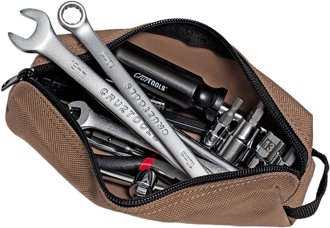 CRUZ TOOLS Switchback Compact Dirt Bike Tool Kit for KTM & Husqvarna