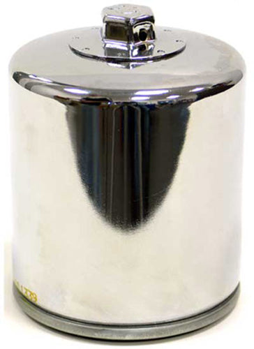 K&N KN-174C Chrome Oil Filter for Harley Davidson V-Rod Models