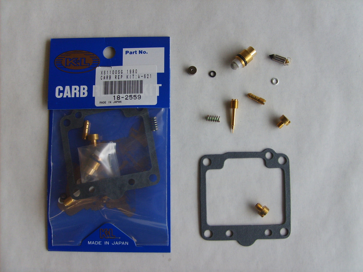 K&L Carburetor Repair Kit for Yamaha XS1100S Special 1980 – Complete Rebuild Components