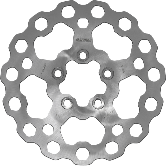 Galfer DF724Q 10.5-Inch Solid V-Twin Stainless Steel Brake Rotor for Harley-Davidson Sportster