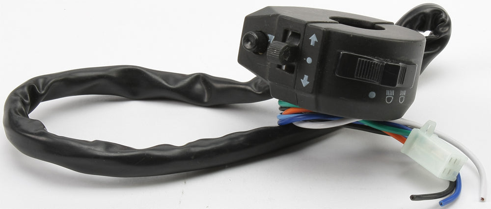 DRC Ez Electric Wire Kit Flasher and Horn Switch - Offroad Electrical Combo Switch