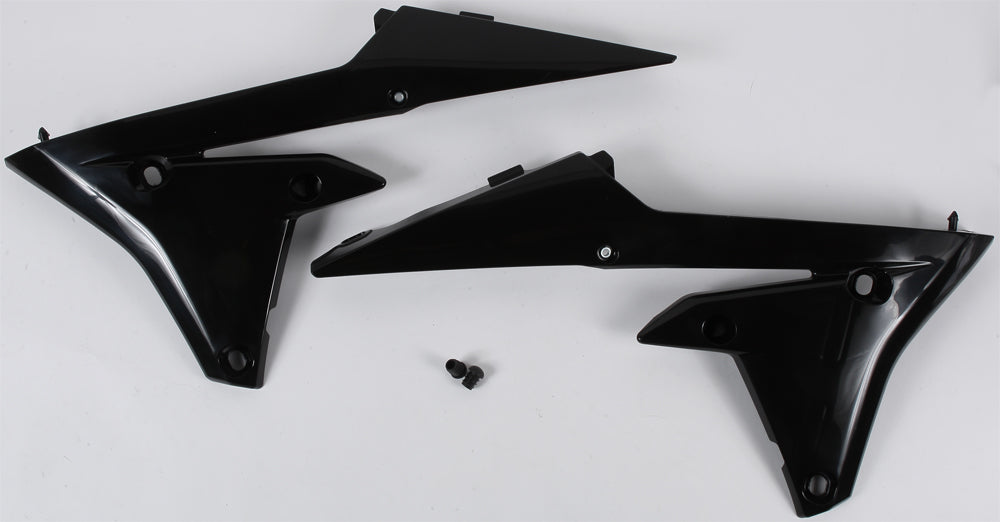 ACERBIS Lower Radiator Shroud for Yamaha YZ250F and YZ250FX – Black Plastic Offroad Body Part