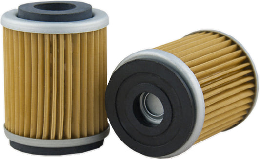 HifloFiltro HF142 Oil Filter for Yamaha WR and YZ Models – OEM Replacement with Safety Wire Provision