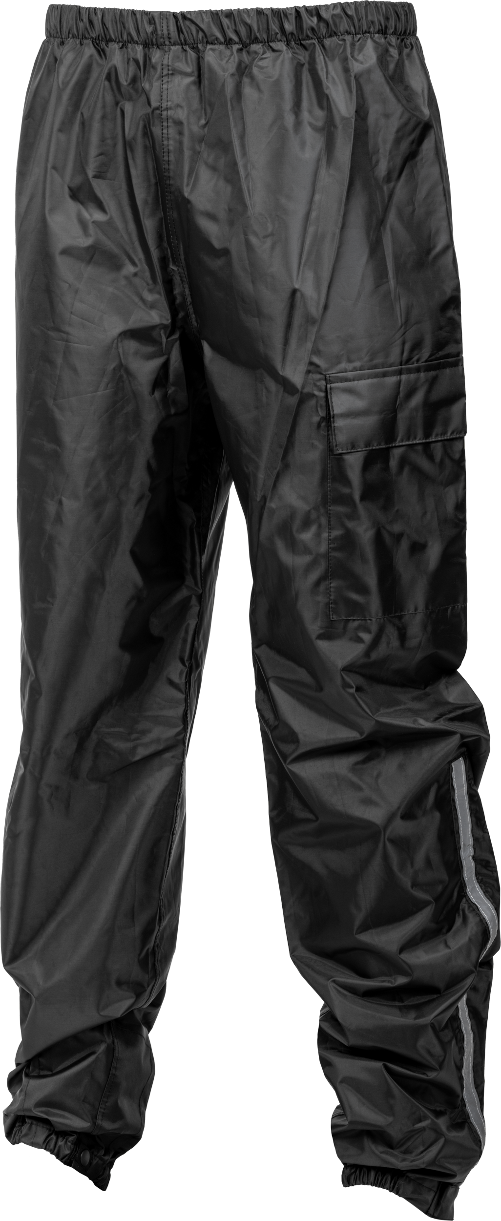 Fly Racing 479-8013X Black X-Large Rain Pants for Street & Rain Gear