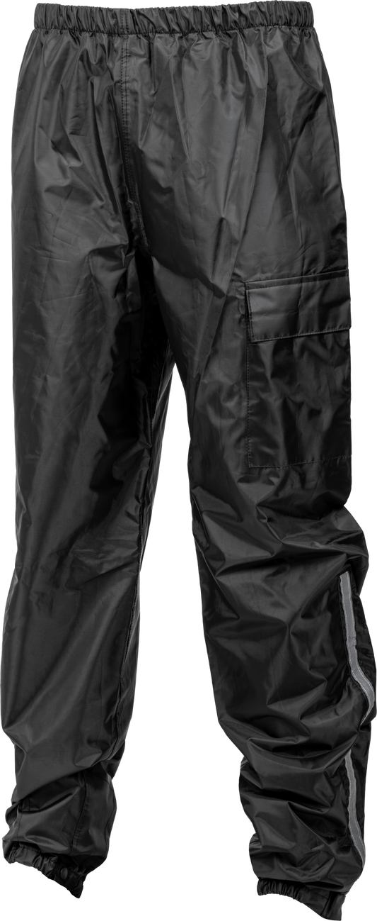 Fly Racing 479-8013L Rain Pants - Black, Large