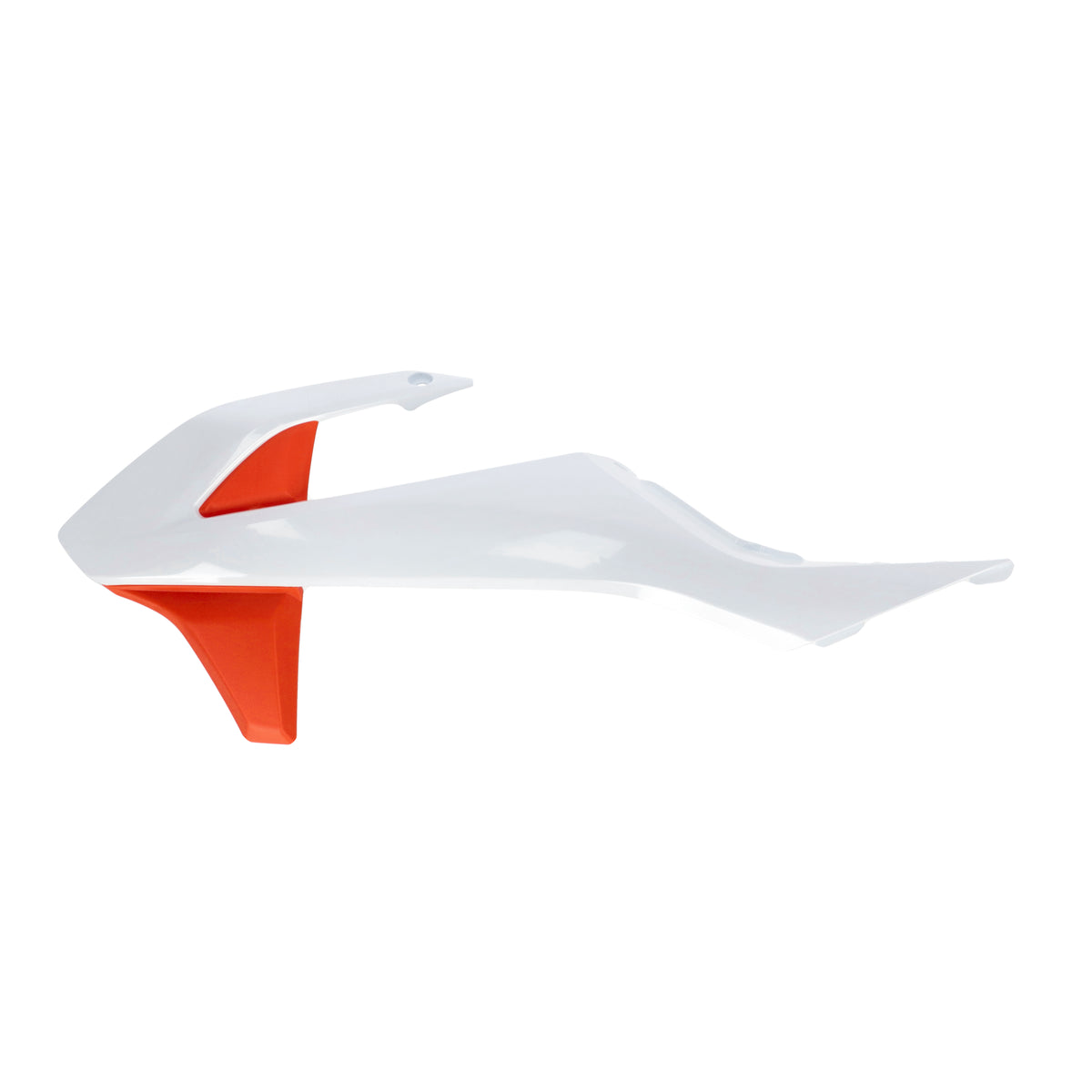 ACERBIS Radiator Shrouds for KTM 50 SX and SX-E 5 – White/Orange Replacement Body Part