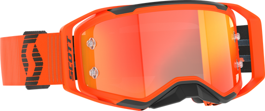 SCOTT Prospect 2.0 Offroad Goggles Orange/Black with Orange Chrome Lens