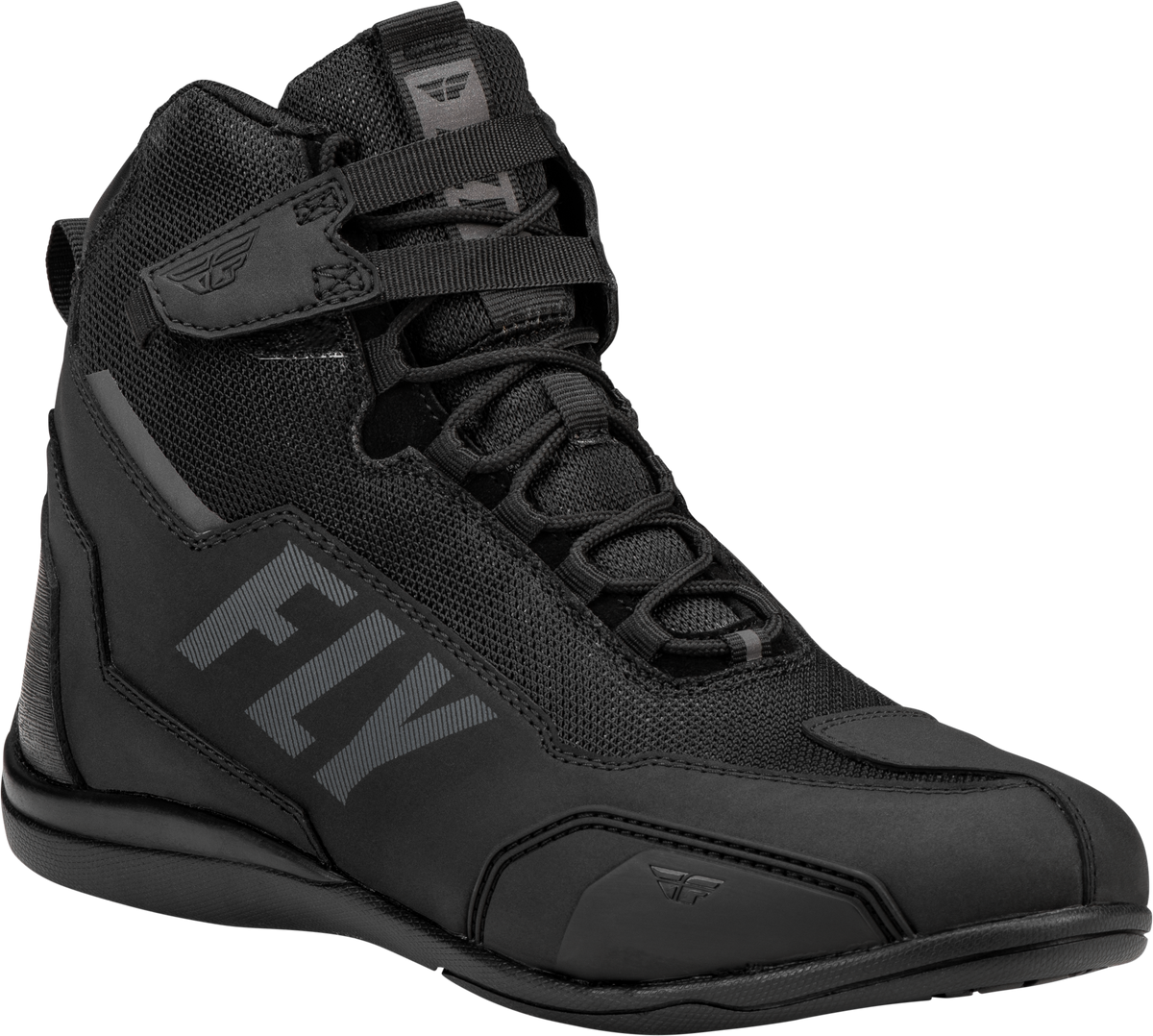 Fly Racing M21 Riding Shoes Black US 10 - Durable Street-Inspired Footwear with Ventilation and Protection