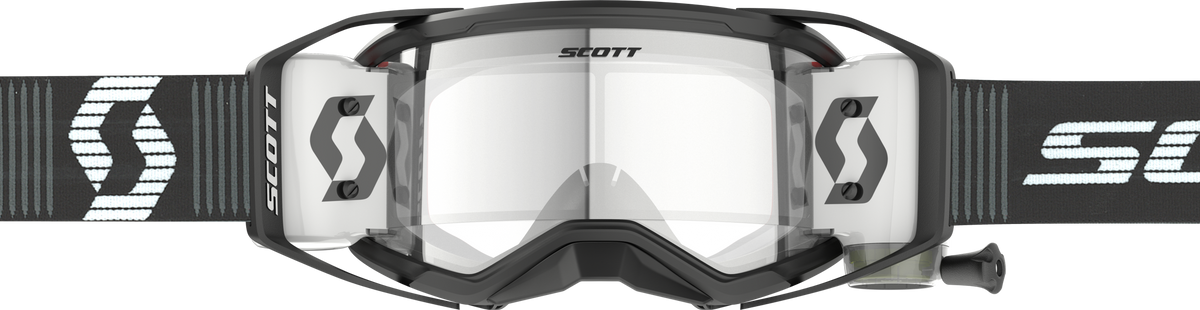 SCOTT Prospect 2.0 WFS Offroad Goggles with Clear Lens - Black/White