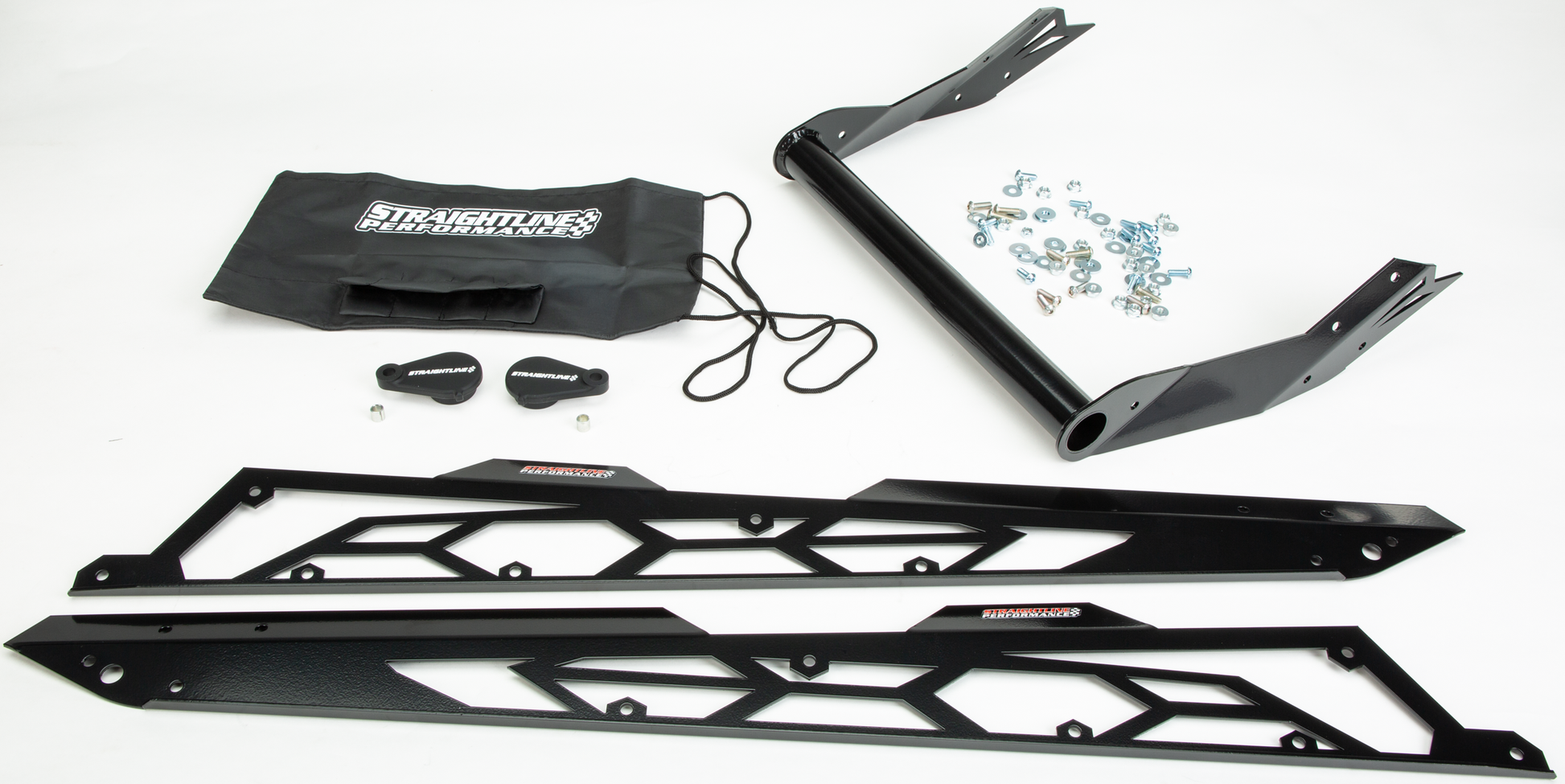 STRAIGHTLINE Hide 'N' Go Rear Bumper S D 165" Black for Ski-Doo Snowmobiles