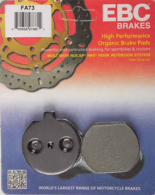 EBC Fa73 Organic Brake Pads for Kawasaki KZ1000 and KZ440 Models