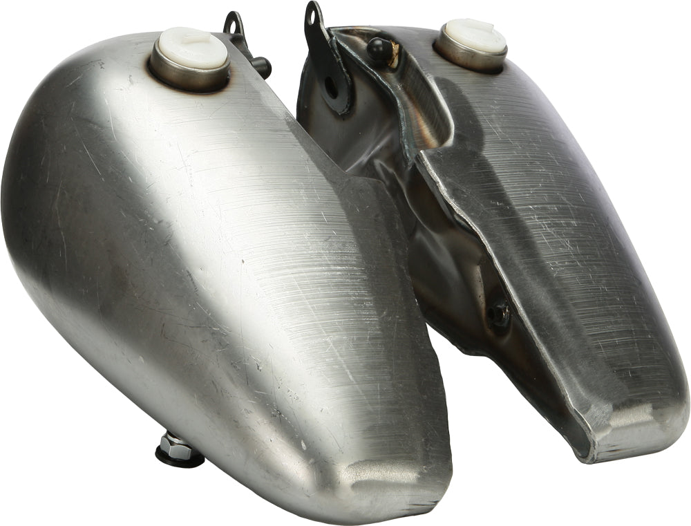 HardDrive 5-Gallon Fat Bob Gas Tank for Harley Big Twins with Cam Lock Fuel Cap
