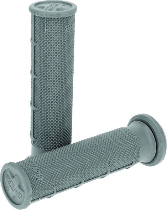 ProTaper 1/2 Waffle ATV Grips - Med Dark Gray