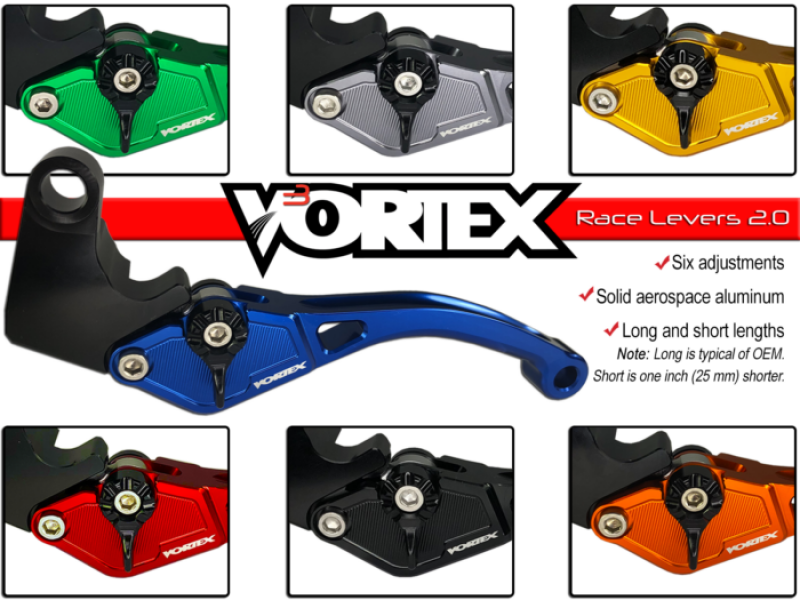 Vortex Racing H-L203 T333 Clutch Lever Short- Black