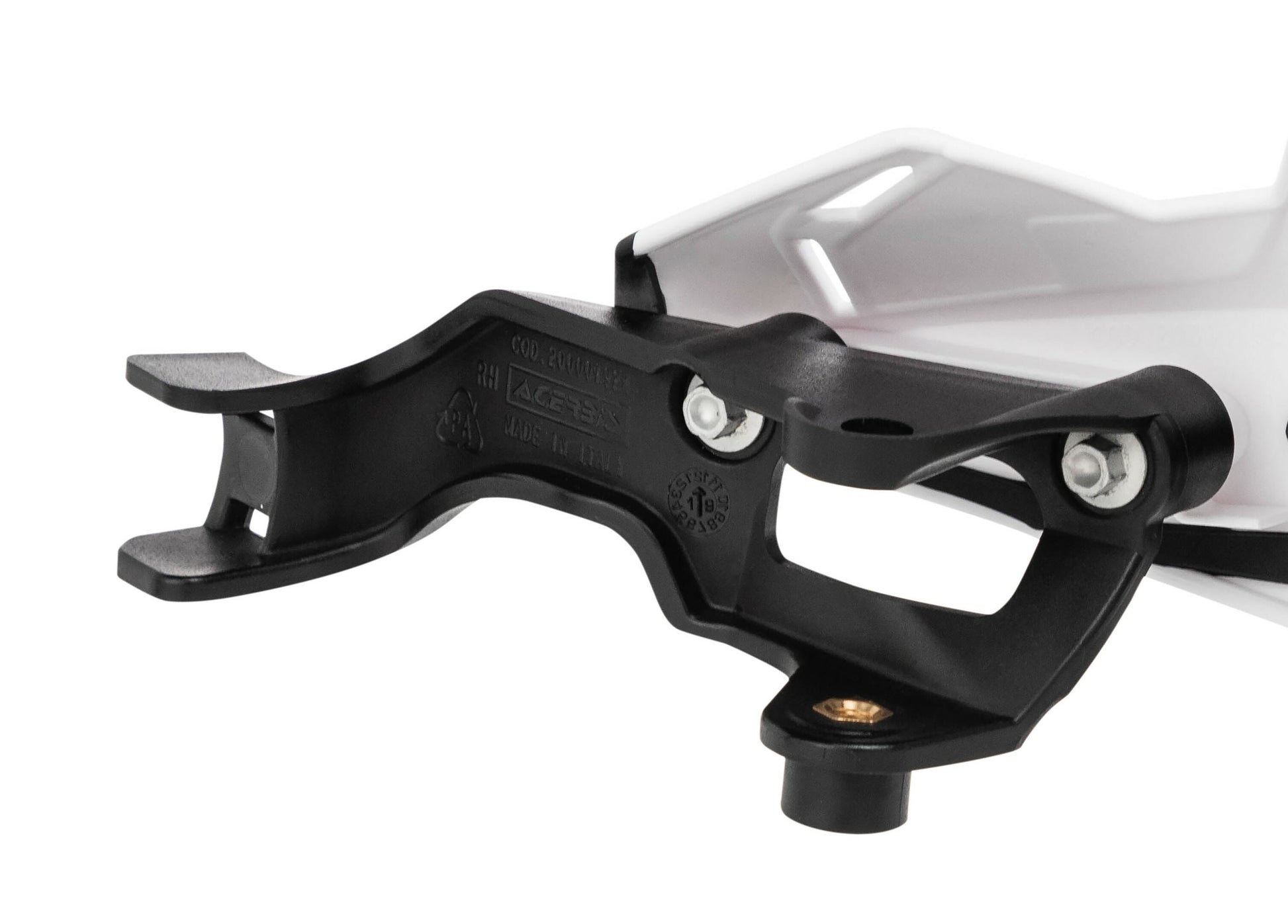 ACERBIS K Linear Handguard White/Black for Kawasaki KX250F and KX450F