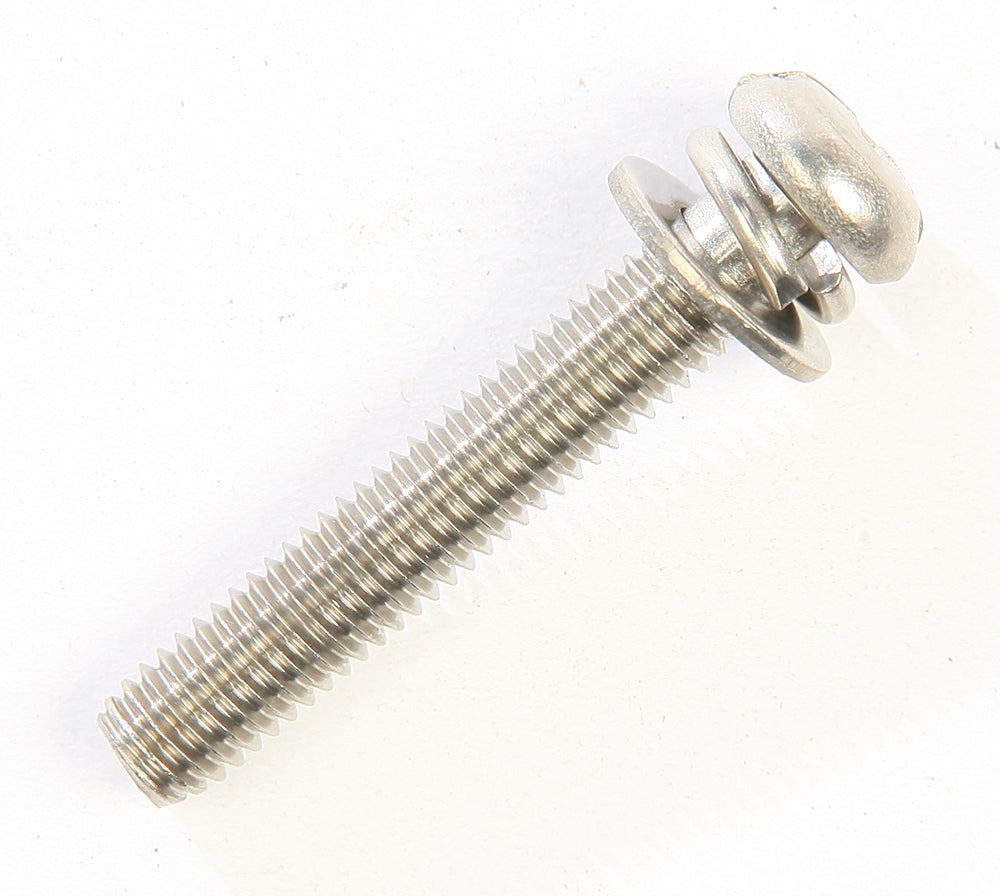 MIKUNI FBN34/120-30 Stainless Steel Screw with 2 Washers – 30mm for Watercraft Carburetor and Fuel System