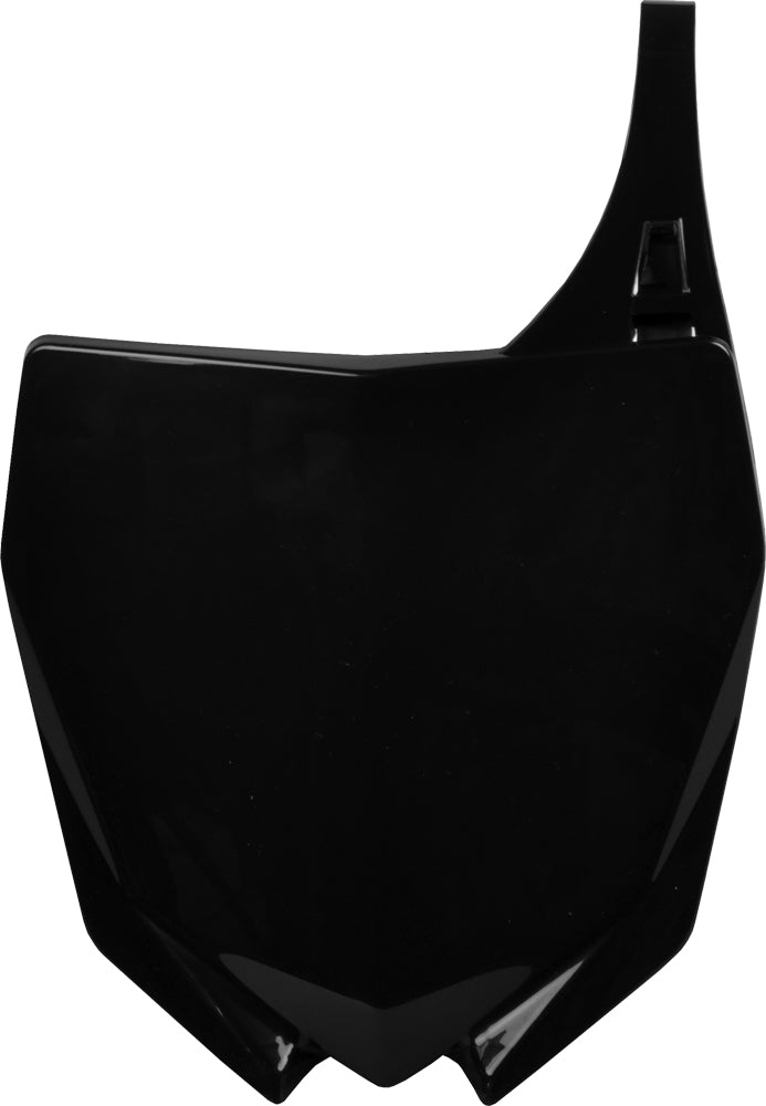 Polisport Number Plate Black for Yamaha YZ250F and YZ250X Models