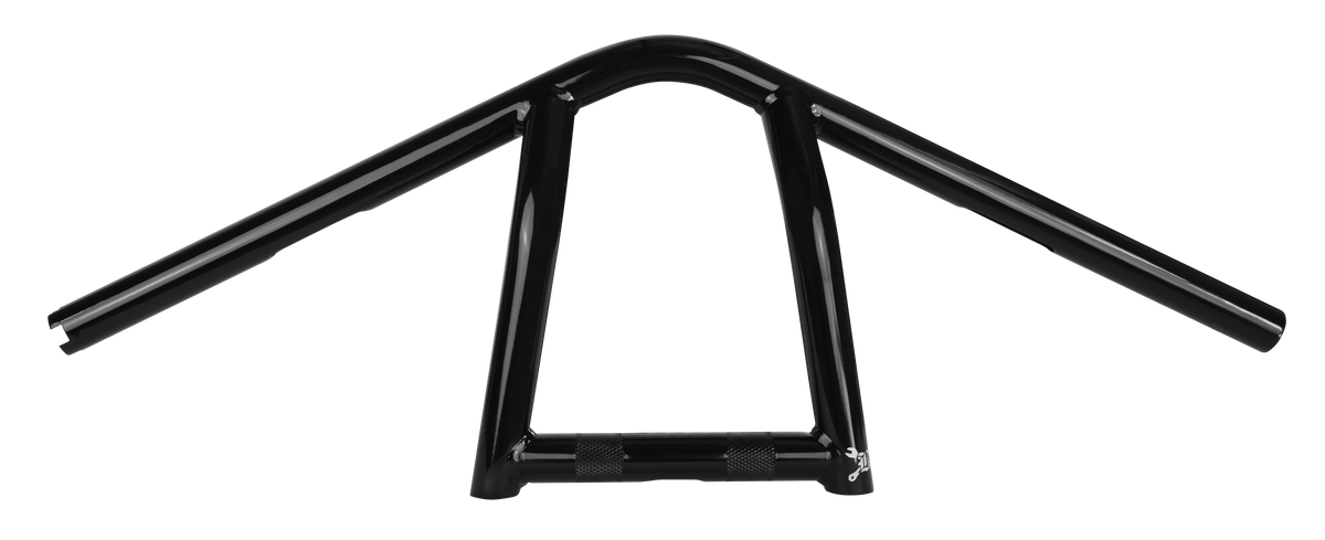 BURLY BRAND Jim 11-Inch Narrow Handlebars for Harley Davidson - Black