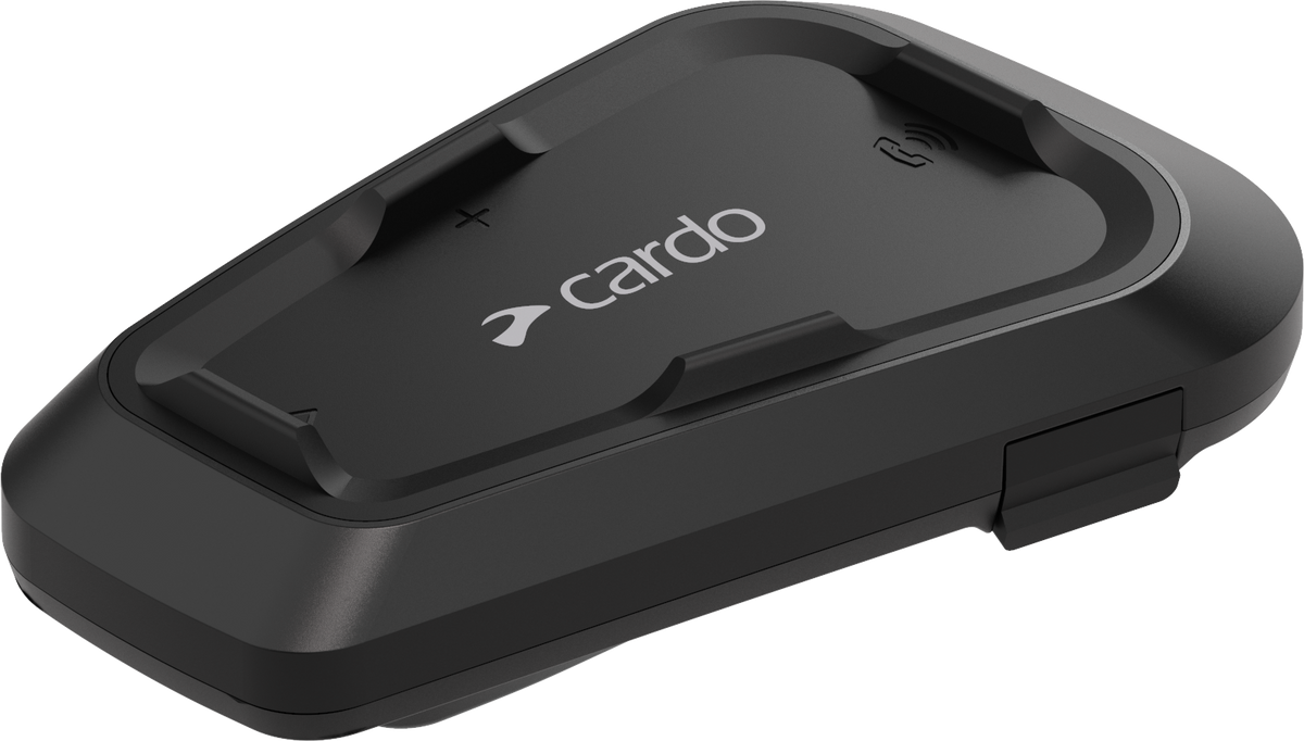CARDO Spirit HD Bluetooth Headset Single - High-Definition Communication for Riders