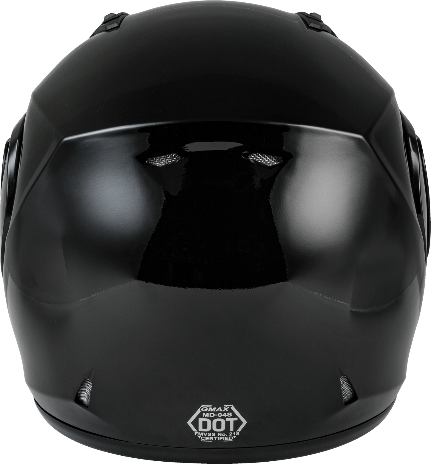 GMAX MD-04 Modular Helmet Black 3X-Large – Lightweight Street Helmet with Dual Vents and UV400 Shield