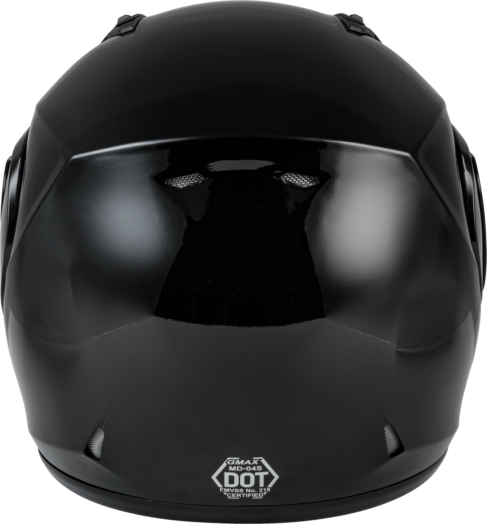 GMAX MD-04 Modular Helmet Black 3X-Large – Lightweight Street Helmet with Dual Vents and UV400 Shield