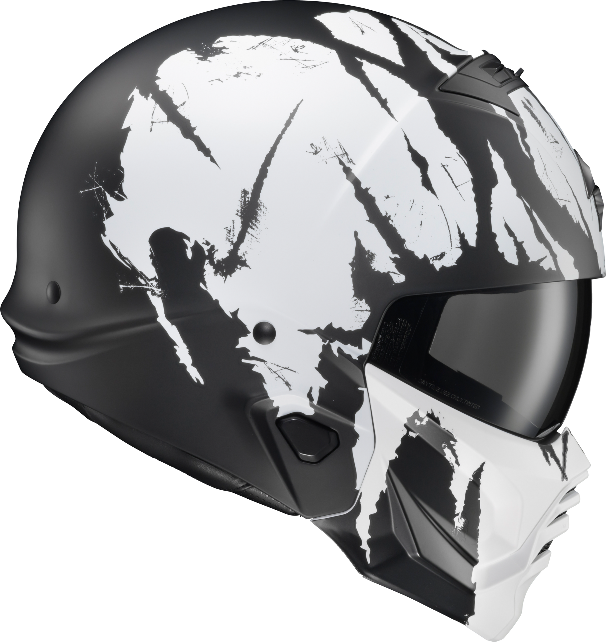 Scorpion EXO Covert 2 Marauder Medium Open-Face Helmet with Removable Mask and Communication Port