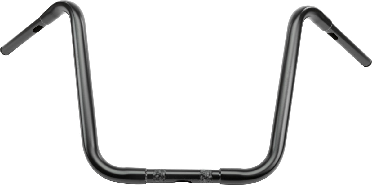 HardDrive 1.25-inch Ape Hanger Handlebars with 8.5-inch Pull Back - Satin Black for V-Twin Models