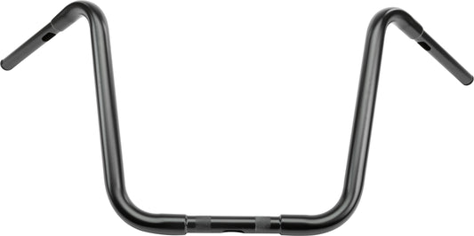 HardDrive 1.25-inch Ape Hanger Handlebars with 8.5-inch Pull Back - Satin Black for V-Twin Models