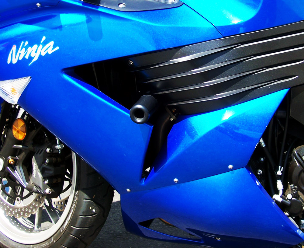 Shogun Motorsports Black Frame Sliders for Kawasaki ZX-14R – Model Part #750-4709