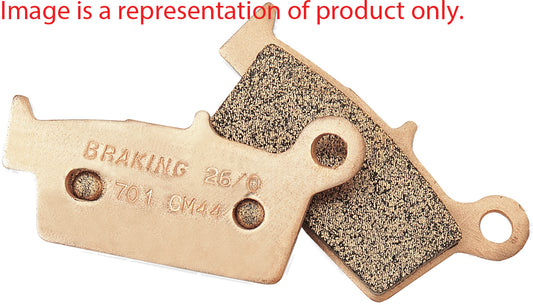 BRAKING Part Number 772CM46 Front Sintered Brake Pad Set for Off-Road Motorcycles and ATVs