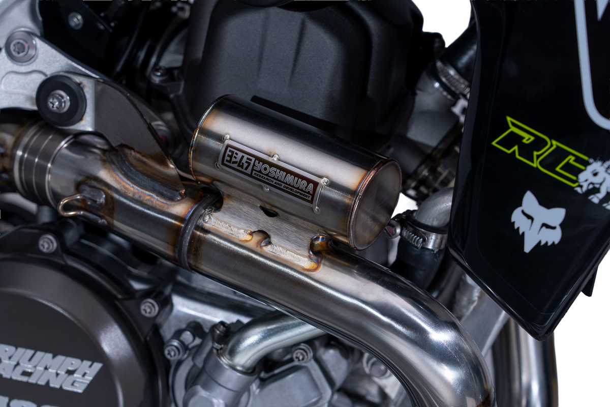 Yoshimura RS-12 Exhaust System for Triumph TF450 Offroad Motorcycle
