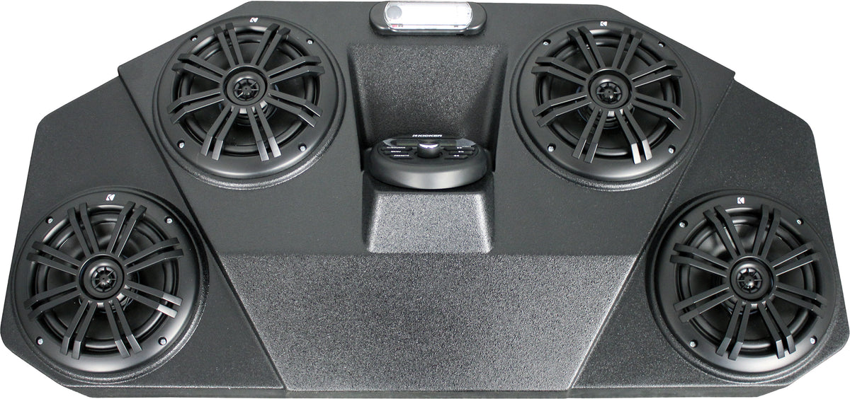 Hoppe HPEL-0133 Mini Pro XP Marine Audio System for Polaris RZR Pro XP