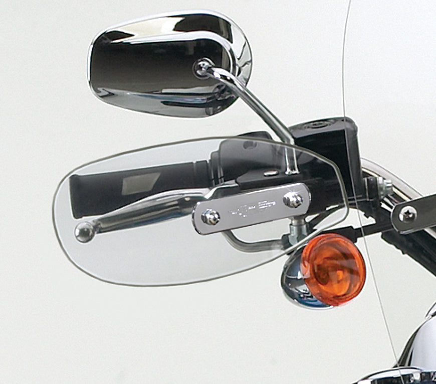 NATIONAL CYCLE Hand Deflector Clear for Harley Davidson FLHR Road King (1994-2003)