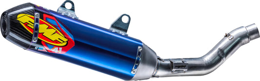 FMF Fact 4.1 RCT Anodized Titanium Slip-On Exhaust for Kawasaki KX450F 2024