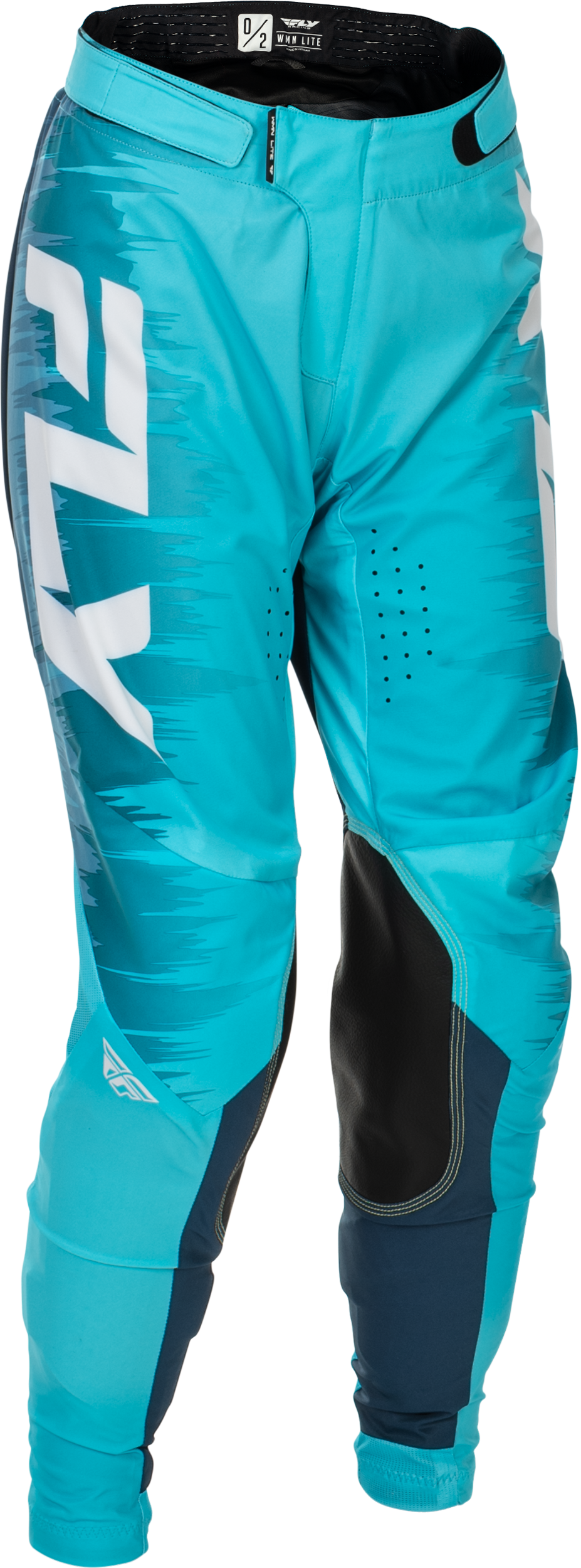 Fly Racing Women's Lite Offroad Pants in Aqua/Navy/White Size US 05/06